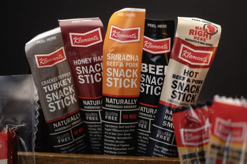 Jerky Gift Basket, 26 pc Unique Snack Stick Gift Bag, Assorted Snack Sticks, Meat & Cheese Snack Packs, High in Protein, Fun Gift Idea for Men & Women