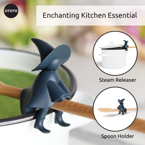 OTOTO Agatha Spoon Holder for Stove Top - Fun Kitchen Gifts for Homecooks - Spatula Holder and Cooking Spoon Rest for Stove Top and Kitchen Counter - Heat-Resistant, BPA-Free Fun Kitchen Gadget