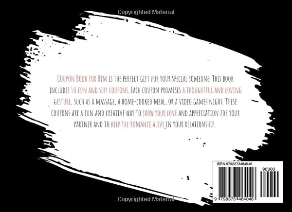 Coupon Book for Him: Valentines Day Gifts for Him: 50 Vouchers for Sexy and Fun Activities