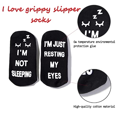 ZXGXLAW Birthday Gifts for Dad,Men Husband Grandpa Women idea Fathers Day Christmas Im Not Sleeping Just Resting My Eyes