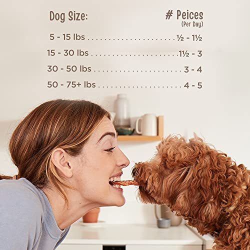 Full Moon All Natural Human Grade Dog Treats, Essential Beef Savory Sticks, 22 Ounce