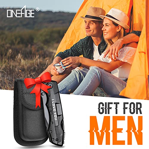 Gifts for Boyfriend Him Husband Dad Men,Multitool Knife I LOVE YOU,Valentines Day Unique Gifts,Anniversary Cool Gifts for Husband,Fathers Day Birthday Gifts,Christmas Stocking Stuffers,Gadget Gifts