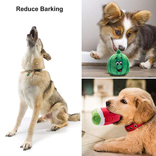 Nocciola Dog Squeaky Toys Cute Plush Small Dog Toys for Small Medium Large Dogs, Dog Chew Toys for Aggressive Chewer
