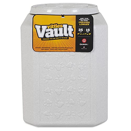 Gamma2 Vittles Vault Outback Airtight Pet Food Container, 35 Pounds