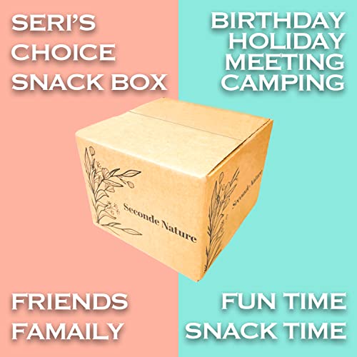 Journey of Asia "Seri's Choice KOREAN Snack" Box by Seconde Nature 20 Count Individual Wrapped Packs of Coffee, Snacks, Chips, Cookies, Noodle and Drink, Treats for Friends, Family, Kids, Children, College Students, Adult, Senior, Mother's day, Father's d