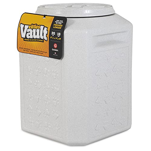Gamma2 Vittles Vault Outback Airtight Pet Food Container, 35 Pounds
