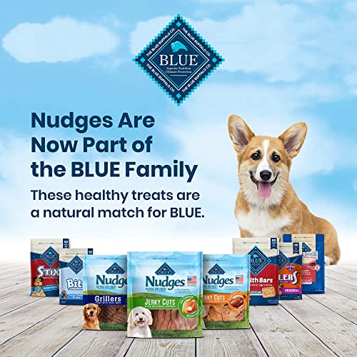Blue Buffalo Nudges Jerky Cuts Natural Dog Treats, Chicken, 36oz